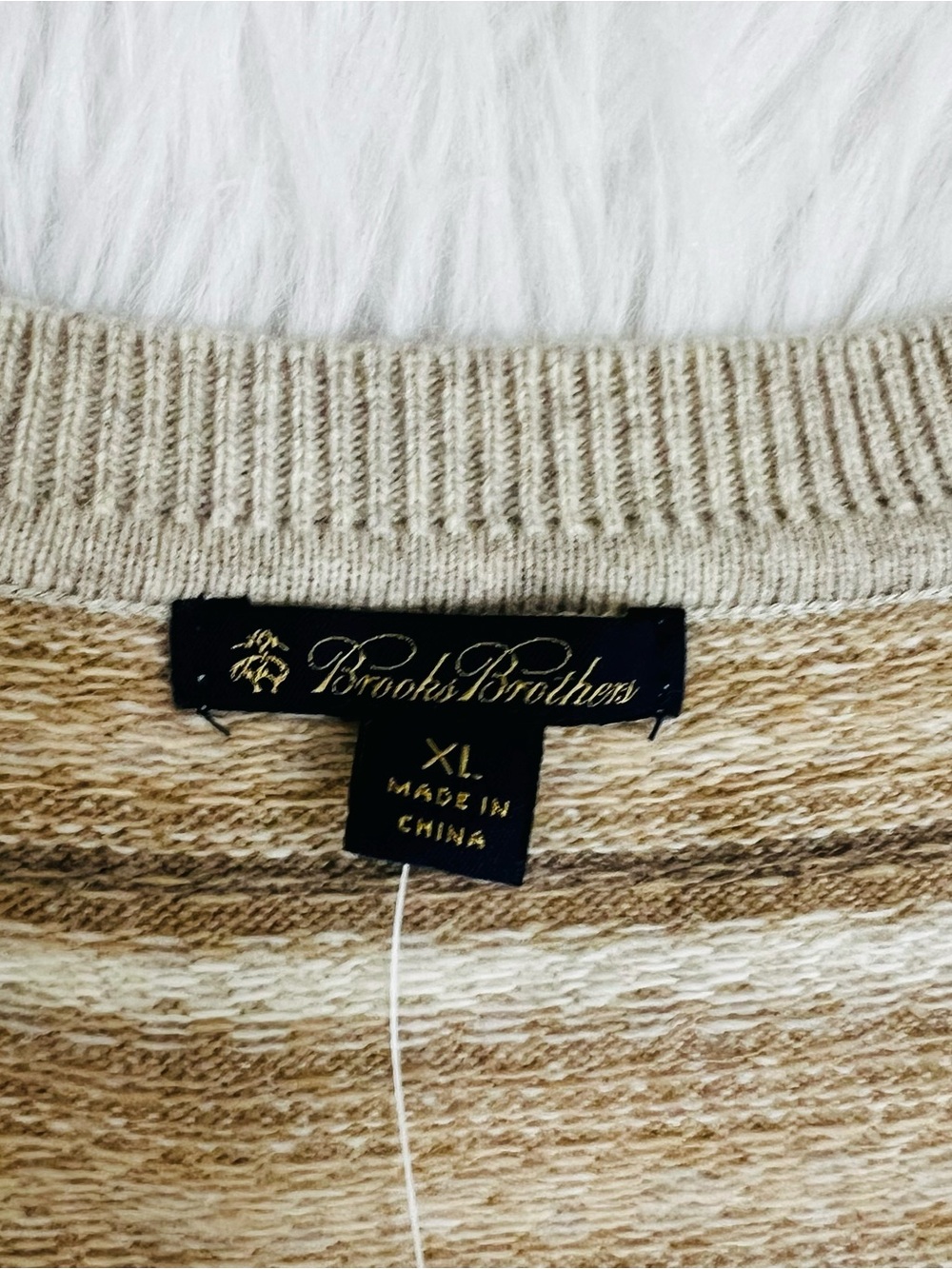 NWT! Brooks Brothers Women’s 100% Lambswool Sweater Sz XL - Picture 5 of 8